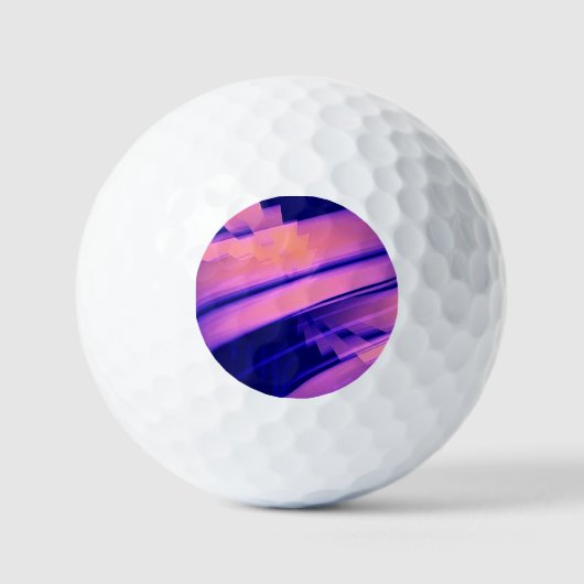 WASSERFALL ABSTRAKT GOLFBALL (Vorderseite)