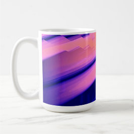 WASSERFALL ABSTRAKT KAFFEETASSE