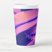 WASSERFALL ABSTRAKT MILCHTASSE (Vorderseite)