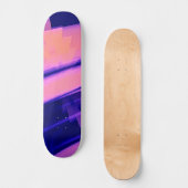 WASSERFALL ABSTRAKT SKATEBOARD (Vorderseite)