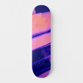 WASSERFALL ABSTRAKT SKATEBOARD (Vorderseite)