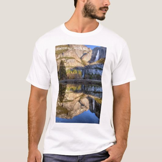 Wasserfall-Aholics T - Shirt (Vorderseite)