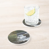 Wasserfall am Banner Elk, NC-Untersetzer Getränkeuntersetzer (Seite)