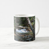 Wasserfall am Fluss Pemigewasset II Kaffeetasse (VorderseiteRechts)