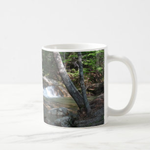 Wasserfall am Fluss Pemigewasset II Kaffeetasse