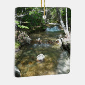 Wasserfall am Fluss Pemigewasset III Keramikornament (Rechts)