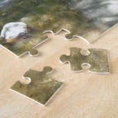 Wasserfall am Fluss Pemigewasset III Puzzle (Seite)