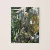 Wasserfall am Fluss Pemigewasset III Puzzle (Vertikal)
