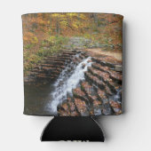 Wasserfall am Laurel Hill Staat Park II Dosenkühler (Rückseite)