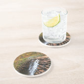 Wasserfall am Laurel Hill Staat Park II Getränkeuntersetzer (Seite)