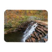 Wasserfall am Laurel Hill Staat Park II Magnet (Horizontal)