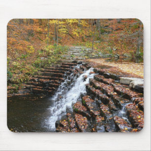 Wasserfall am Laurel Hill Staat Park II Mousepad
