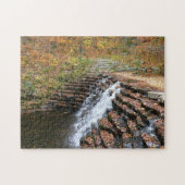 Wasserfall am Laurel Hill Staat Park II Puzzle (Horizontal)