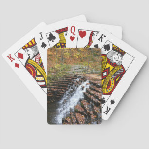 Wasserfall am Laurel Hill Staat Park II Spielkarten