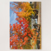Wasserfall am See 1000-Teile-Puzzle Puzzle (Vertikal)