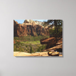 Wasserfall an den Emerald Pools im Zion National P Leinwanddruck
