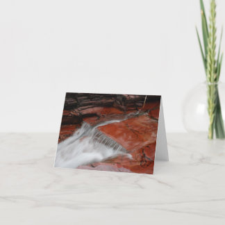 Wasserfall-Anmerkungs-Karte (freier Raum) Karte