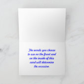 Wasserfall - anpassen karte (Innenseite)