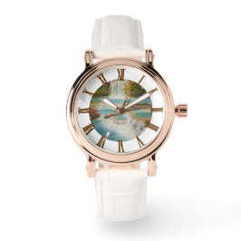 Wasserfall Armbanduhr