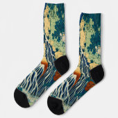 WASSERFALL-ART-SOCKS SOCKEN (Linkes Detail)
