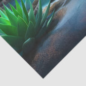 Wasserfall auf einem fernen Planeten Seidenpapier (Detail)