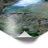 Wasserfall auf Falls Creek in Lewis und Clark Fotodruck (Ecke)