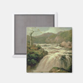 Wasserfall auf Fluss Neath, South Wales Magnet (Vorderseite/Rückseite)
