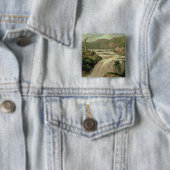 Wasserfall auf Fluss Neath, Südwales Button (Beispiel)