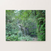 Wasserfall auf Straße zu Hana-Puzzlespiel Puzzle (Horizontal)