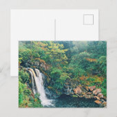 Wasserfall bei Inversaid Postkarte (Vorne/Hinten)