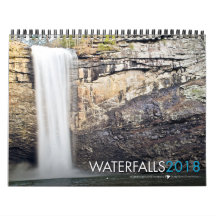 Wasserfall-Bibel-Vers-Kalender 2018