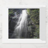 Wasserfall Bierflaschen Etiketten (Einzelnes Label)