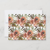 WASSERFALL-BLUME DANKESKARTE (Rückseite)