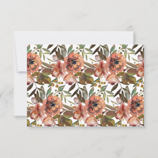 WASSERFALL-BLUME DANKESKARTE (Rückseite)