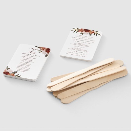 WASSERFALL-BLUME FÄCHER (Non-assembled)