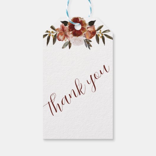 WASSERFALL-BLUME GESCHENKANHÄNGER (Rückseite)