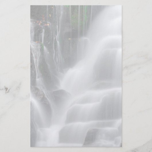 Wasserfall Briefpapier (Vorderseite)