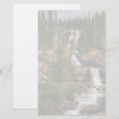 Wasserfall Briefpapier (Vorne/Hinten)