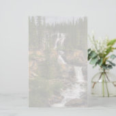 Wasserfall Briefpapier (Stehend Vorderseite)