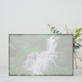 Wasserfall Briefpapier (Stehend Vorderseite)