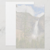 Wasserfall Briefpapier (Vorne/Hinten)