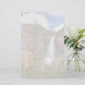 Wasserfall Briefpapier (Stehend Vorderseite)