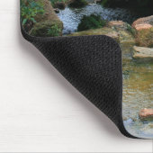 Wasserfall-Brücke Mousepad (Ecke)