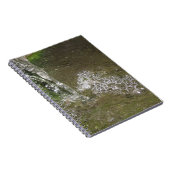 Wasserfall-Bubbling-Water-Notebook Notizblock (Rechte Seite)