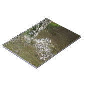 Wasserfall-Bubbling-Water-Notebook Notizblock (Linke Seite)
