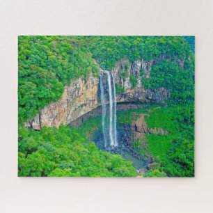 Wasserfall Caracol Brasilien. Puzzle