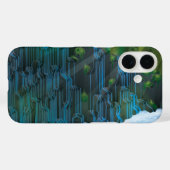 Wasserfall Case-Mate iPhone Hülle (Rückseite (Horizontal))