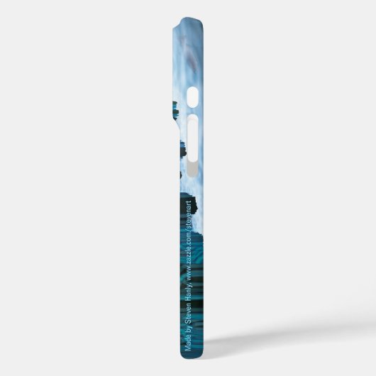 Wasserfall Case-Mate iPhone Hülle (Rückseite / Links)