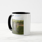 Wasserfall Chamarel am höchsten auf Mauritius, übe Tasse (Vorderseite Links)