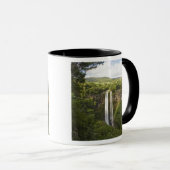 Wasserfall Chamarel am höchsten auf Mauritius, übe Tasse (VorderseiteRechts)